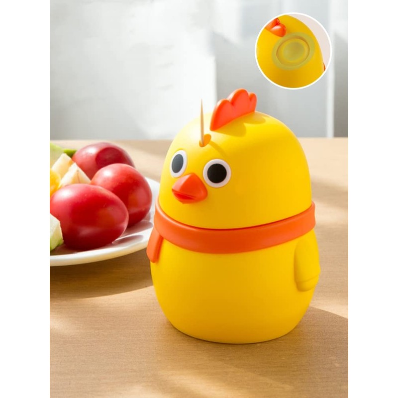 Handsom Man's Toothpick Holder, Toothpick Case, Automatic Toothpick Holder, Large