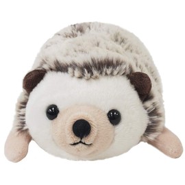 BESTEVER Animal Pen Case, Wild Animal Plush Pouch, Cosmetic Pouch, Large Capacity, Pencil Case, Wild Animal Pen Case, Hedgehog, Bestever Japan
