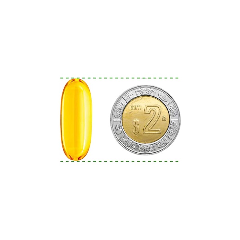 BIO B Omega 873mg EPA+567mg DHA|Sabor Hierbabuena sin eructo pescado|120Cáp