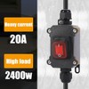 Inline Cable Switch IP66 Waterproof AC220V Switch with Mini Screwdriver