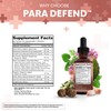 para Defend Wormwood Black Walnut Cleanse for Humans Drops Liquid