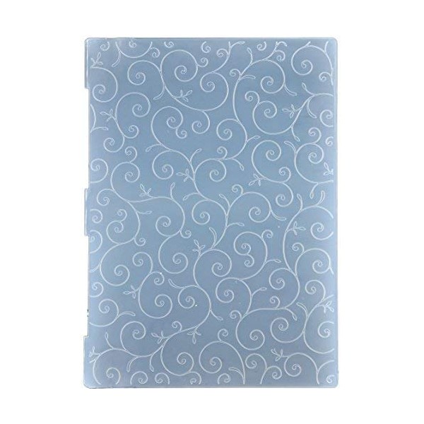 Kwan Crafts A4 Plastic Embossing Folder for Card Making Scrapbooking and Other Paper Crafts 29.7 x 21 cm