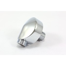 Chrome Shower Elbow Outlet Hose Connector by Di Vapor