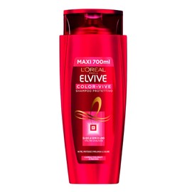 L'Oréal Paris Elvive Color-Vive Protective Shampoo for Dyed or Highlighted Hair with High Colour Brightness with UVA/UVB Filters - 700ml Bottle