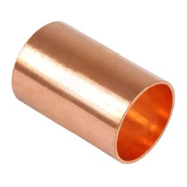 Pack of 5-22mm Slip Couplings - End Feed None Stop (Known as Plumbing Fittings/Slip Coupling / 22mm Slip Coupling/end Feed Coupling Also Available in 15mm, 22mm, 28mm, 35mm, 42mm and 54mm)
