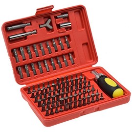 ChiliTec Bit Set Multi Box 101 Inch 100 Bits & Ratchet Turner
