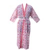 Mango Gifts 100% Cotton Hand Block Print Bathrobe Women Cover