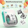 Portable Sticky Label Printer, Wireless Small Label Printer, Portable Thermal