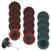 Mesee Pack of 15 Sanding Discs Set, 2 Inch Roll