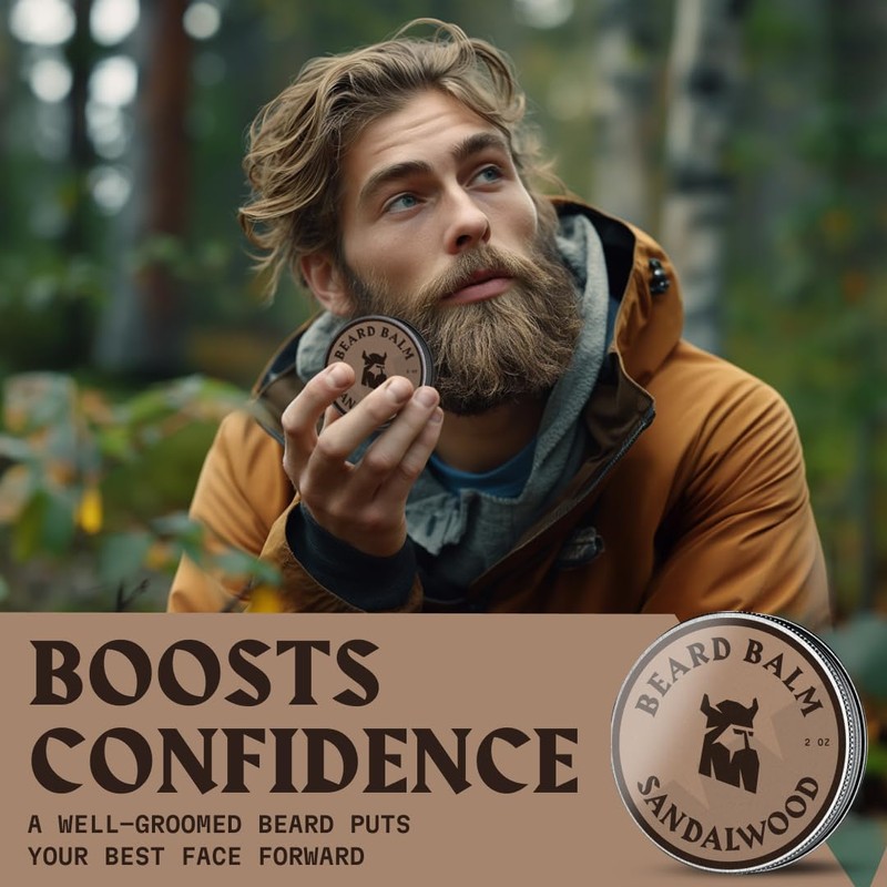 Striking Viking Beard Balm for Men - Leave in Beard