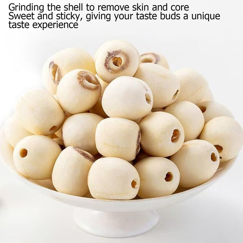 Dried white lotus seed 10.58 oz Hollow dried lotus seed