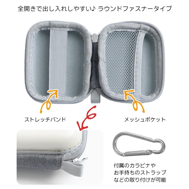Granthunk Gadget Pouch, Small, Hard Pouch, Storage, Small Items, Shaun