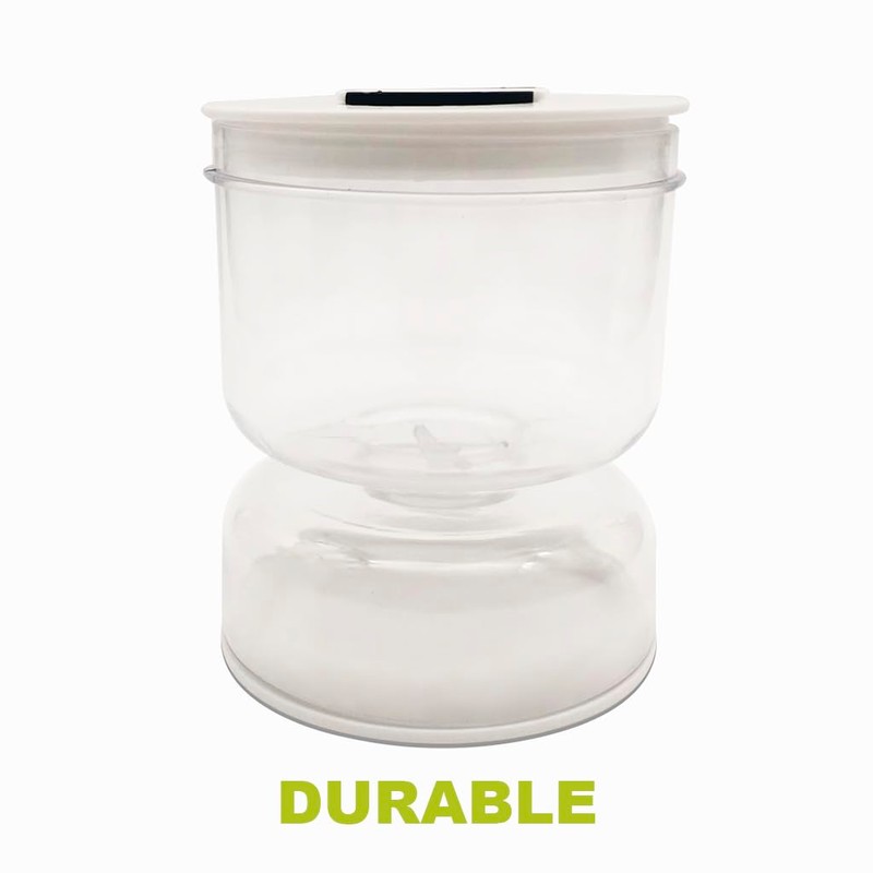 Amaleli Pickle Jar with Strainer Flip Lid – BPA-Free Pickling