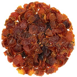 Denise's Fine Tea, Air Dried Rosehip - Pablo 1/4s, Herbal Tea, Caffeine-Free Fruit, Loose, Kosher, Vegan (100g)