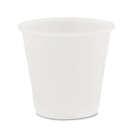 Dart HIGH-Impact POLYSTYRENE Cold Cups, 3.5 OZ, Translucent, 100/PACK