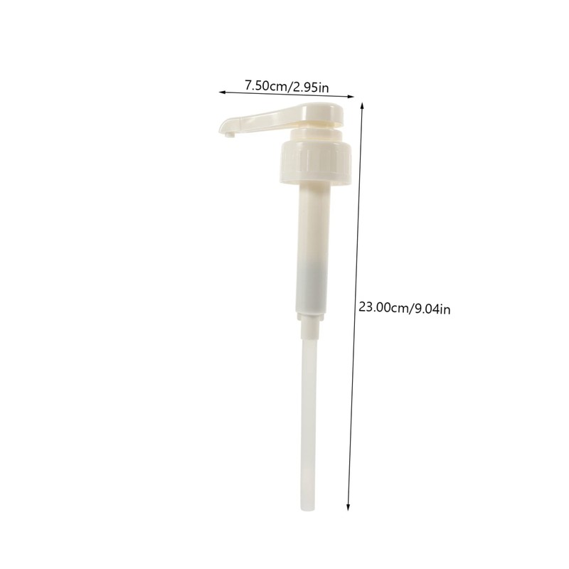 Mikinona Nozzle Pump Syrup Squeezer 3pcs Plastic Gallon Pump Dispenser