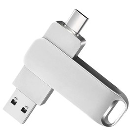Snblzhef Type-C 128GB Metal Pen Drive Waterproof Memory Stick for Business Gift U Disk