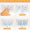 BigHead 24" x 24" Adjustable Ceiling Vent Cover - Air