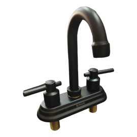 Mezcladora Para Lavabo Negro Mate Meer