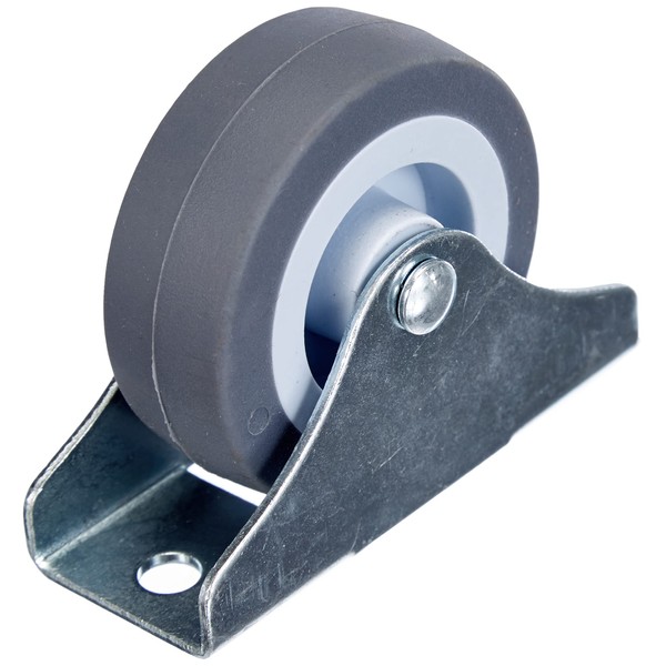 Wooden-Fixed 50 x 19 MM, Tpe-Wheel Grey