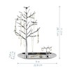 Tree and Deer Jewelry Rack,for Ring Earrings Necklace Bracelet,Suitable for