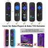 SOTATOO (3 Pack) Case for Roku Remote, Cover for Hisense/TCL