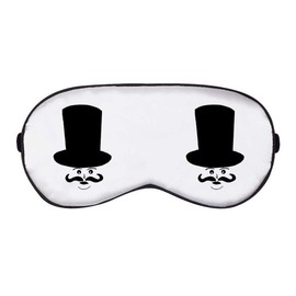 'Disappearing Man in A Top Hat' Sleep/Travel Eye Mask (EY00023352)