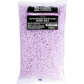 Waxness Spa Choice Purple Jasmine Demi Creamy No Rosin Hard Wax Beads 2.2 lb / 1 kg