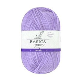 100g Malli Knitting Yarn 8ply Acrylic Crochet Craft Super Soft Fine Threat Ball (Lavender)