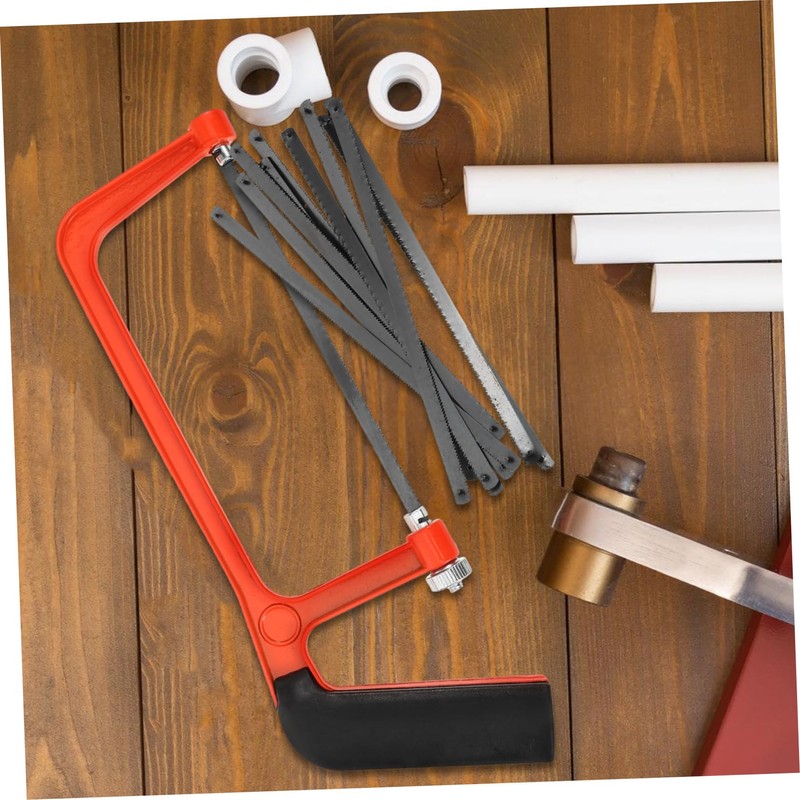 DOITOOL 1set Mini Saw Hand Tool for Woodworking Coping Saw