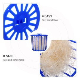 Milisten 2pcs Bird Nest Toy for Pigeons Parrots Hanging Cage Nesting Bowl Durable Washable Bird Bedding for Relief and Comfort Cages for Pet Shops Zoos
