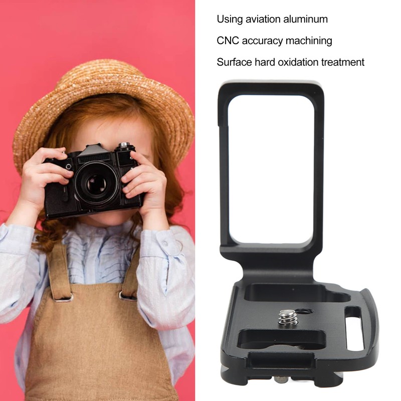 Camera Quick Release L Plate Aluminum Alloy Vertical Horizontal Shooting