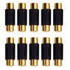 RCA Extension Adapter, Relay Plug, Female Female, Relay Connector, Plug,