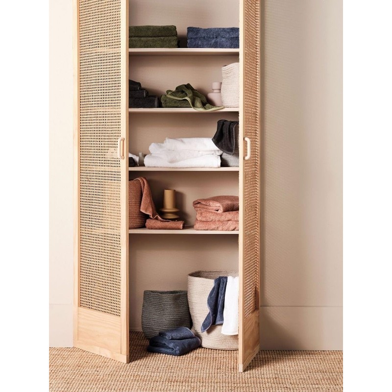 Linen House Nara White 40x60cm Hand Towel