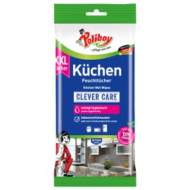 Poliboy Wet Wipes / Cleaning Wipes, Various Types and Pack Sizes, Made in Germany