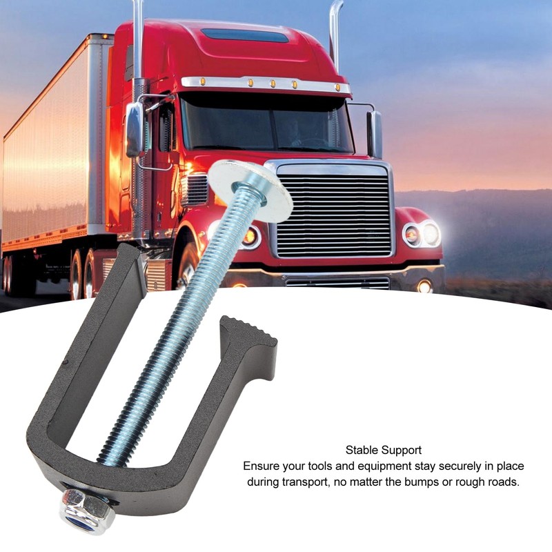 2 Set Truck Tool Box Clamp Durable Rust Proof Aluminum