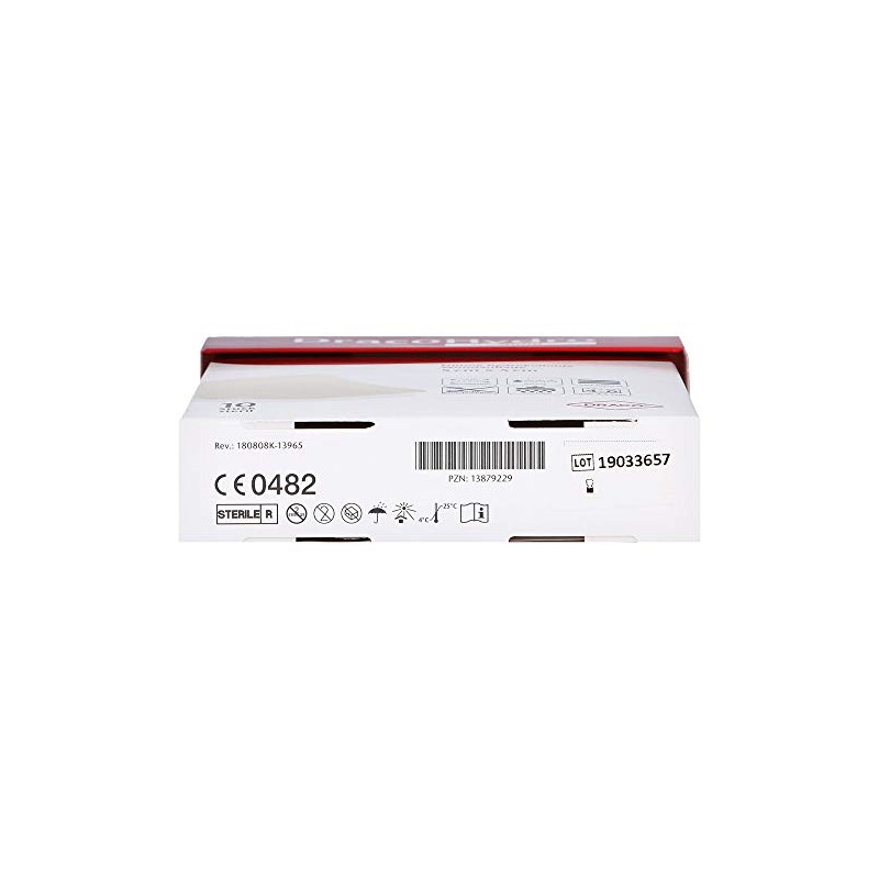 DRACOHYDRO Thin Hydrocoll Wound Dressing, 5 x 5 cm, Pack