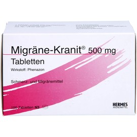 Migrane Kranite 500 mg Tablets Pack of 100