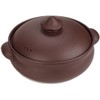 SILINE 3.4L Yixing Clay Pot for Cooking,Natural Earthenware Casserole -Zini
