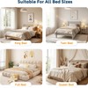 4Pcs Bed Sheet Holders for Corners ABS Material One-Time Installation