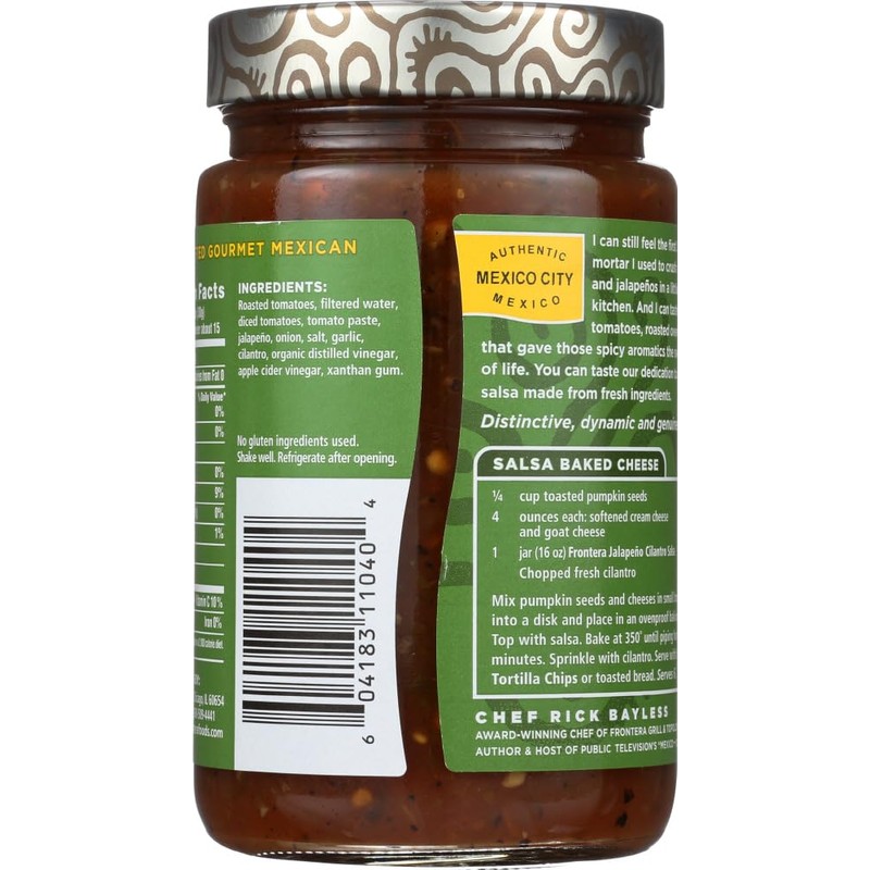 Frontera Jalapeno Cilantro Salsa 16 oz each (1 Item Per
