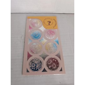 Pogs Pog Pack Of 8 Ropex Milk Cap Rainbow Series #2