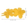 Pinzas De Flor Para Peinar Con Efecto De Corona Alta