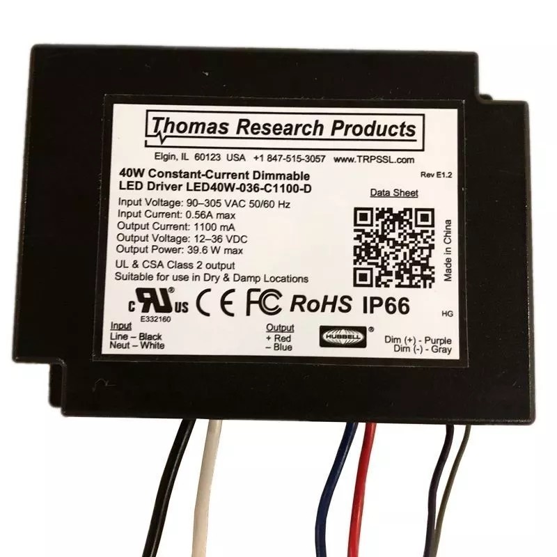 Hubbell Thomas Research Products LED 40W-036-C1100-