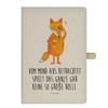 Mr. & Mrs. Panda DIN A5 Cotton Notebook Fox Lord