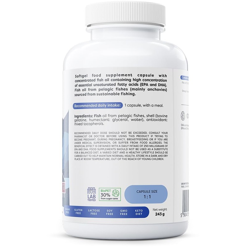 Osavi Super Strong Omega 3, 500 EPA / 250 DHA