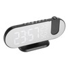 Projection Alarm Clock LED Digital Photosensitive Electronic Clock with 180