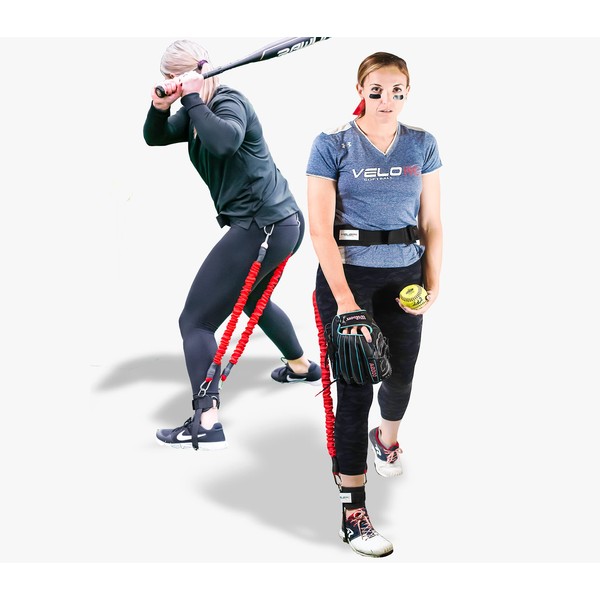 VPX Softball Training Harness, Batting and Pitching, Adds 4-7MPH Power