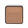 Widdop and Co Interval LED Wooden Alarm Clock with Bluetooth