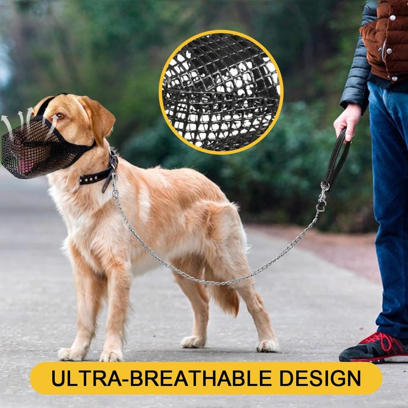 YZROHYI German Shepherd Dog Muzzle, Large, Hunter Muzzles for Small